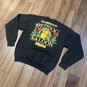 Vintage Jack Daniel's Red Dog Saloon Crewneck Sweatshirt Men's XL‎ Tennessee
